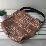 ＳＡＬＥ！　ざっくりトートバッグ　cafe menu /canvas #10