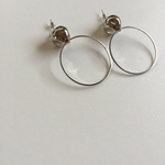 シルバーヴィンテージフープピアス・イヤリング
