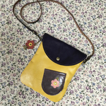 お値下げ❗️レトロなチョコポケ・ポシェット(B)🌼
