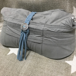 ズパゲッティ 抱っこ紐 収納ベルト☆ブルー