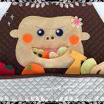 くいしんぼうゴリラエプロンでシアター