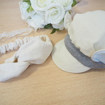 【オープンセール】親子コーデ*くま耳キャスケットとクロスターバンセット