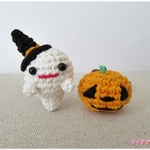 おばけだぞぉ～♪ハロウィンのあみぐるみヘアゴム2017