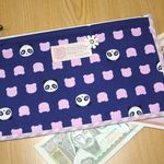 【送料無料】通帳ケース☆パンダ