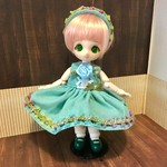 オビツ11＊ブリティッシュワンピース