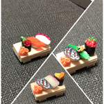 ミニチュア 選べる！にぎり寿司 三貫