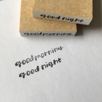 【予約販売】とまたろはんこ/goodmorning goodnight