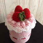 🍓いちごのクリームたっぷり綿棒ケースカバー🍓    綿棒200本付き