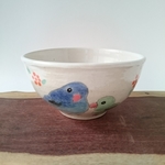 サザナミインコのお茶碗