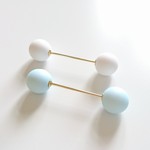 訳ありＳＡＬＥ！マットボールのヘアバトン(ブルー)