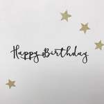 Happy Birthday ステッカー