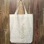 野の花　刺しゅうかばん　受注製作