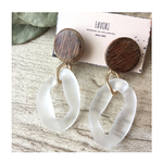wood clear chain／大ぶり