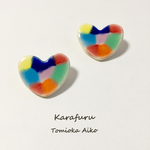 karafuru  ハートブローチ