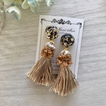    【再販✩】大人上品タッセル✱ピアス