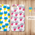 ニヒルな猫 ☆ iPhone ケース【受注生産】