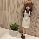 リカちゃん サロペットコーデワンピ