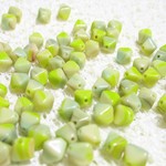 チェコビーズ　若草の香り　75個　No1　現品