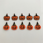 【訳あり商品】ハロウィン オーランタン ワッペン   10枚セット きらりぼん