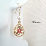 Flower＊drop＊ピアス