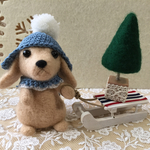 羊毛フェルト もみの木見つけたよ〜