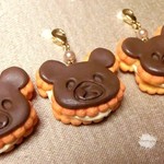 クマビスケットチャーム（チョコ掛け）