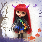 ブライス　リカちゃん  ワンピース  マント  ハロウィン 