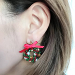昨年大ヒット作品！【再販10】クリスマスリース🎀