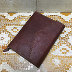 ほぼ日手帳 オリジナルサイズ 男前 封筒型手帳フルカバー  A6 牛ヌメ革 チョコブラウン
