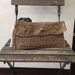 ゴールド ペタンコ クラッチバッグ