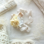 baby hairband ／white