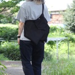ショルダーババババッグ　くろ
