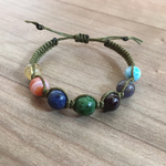 【∀SUK∀様専用ページ】2way 天然石 マクラメ ブレスレット アンクレット