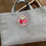 刺繍バッグインバッグ  蓼（たで）