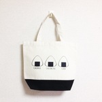 ★食いしん坊 ミニトートバッグ★(おにぎり)