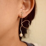 乙女ハートイヤリング