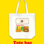 ぶちゃくま。Lunch boxトートバッグ