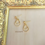 しずくカットドロップス  ピアス