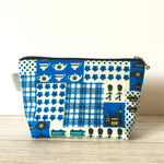 ロンドンプリント ☆ 化粧ポーチ