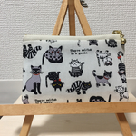 ねこさんのミニポーチ