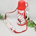 ●水筒の紐カバー、ベルトパッド（うさぎタウン）