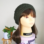 🌼nyahunyahu様専用ページ✨秋色オリーブのベレー帽✨🍁