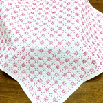 刺し子 手縫いの花ふきん（難あり）14