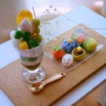 ミニチュア　秋の和スイーツセット