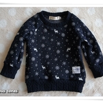 【n様オーダー品】ラグラントレーナー*スノウトナカイキルト*サイズ80*