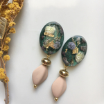 送料無料！flower oval