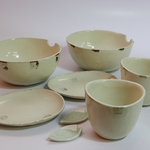 ７butaman7様特注品　一汁一菜 セット　ペア（クリーム）