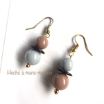 大人女子の秋カラー♡アシンメトリーピアス/イヤリング