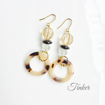 再販♡秋色べっこうピアス （イヤリング）