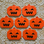折り紙 ハロウィン カボチャ オレンジ 大 壁面飾り